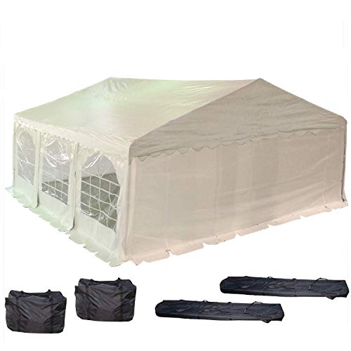 DELTA 20'x20' PE Party Tent White