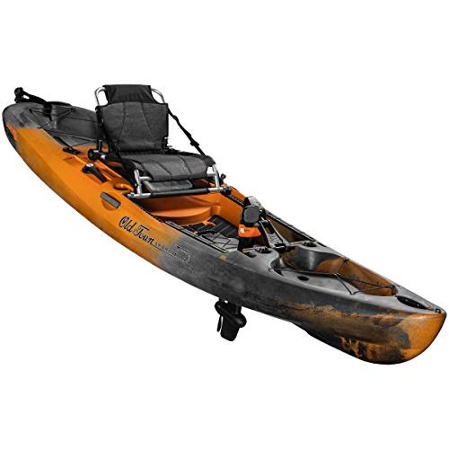 Old Town Sportsman Salty PDL 120 Pedal Fishing Kayak Ember Camo