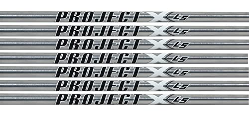 Project X LS Steel Iron Shafts 3-PW, Set of 8 Shafts - .355 Taper Tip, 6.0 Stiff Flex