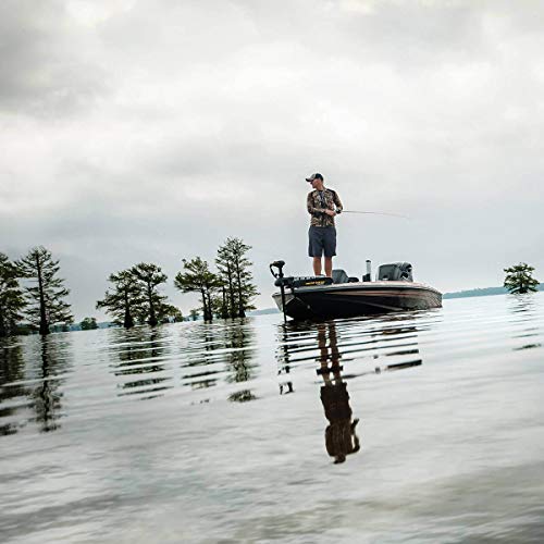 Minn Kota Fortrex 112 lb Thrust Trolling Motor with Dual Spectrum Chirp Sonar Foot Control Black
