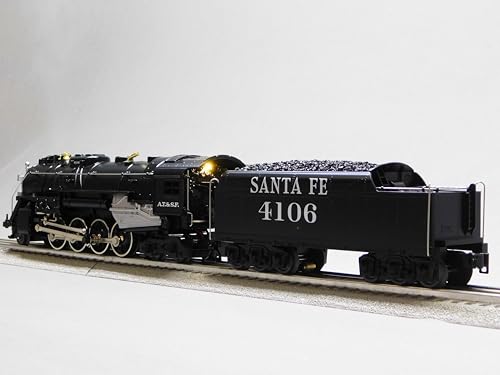 Lionel Santa FE ATSF LionChief 2.0 Berkshire Steam Engine O Gauge Multicolor