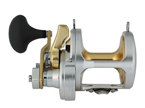 SHIMANO Talica 25 II Speed Lever Drag Big Game Offshore Trolling Fishing Reel Silver/Gold