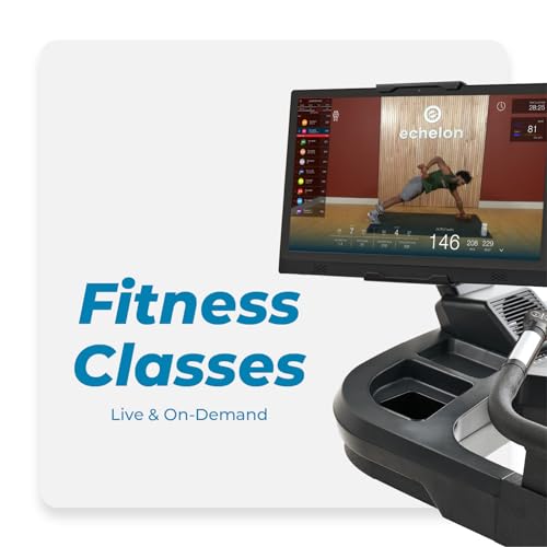 Echelon Smart Foldable Treadmill Black