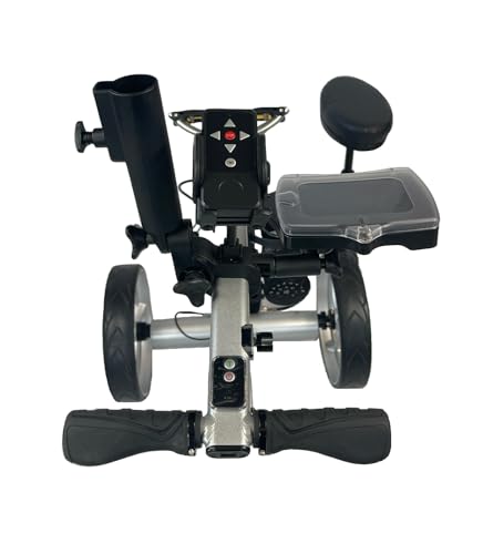 Insanity Golf PGL Electric Golf Push Cart Silver