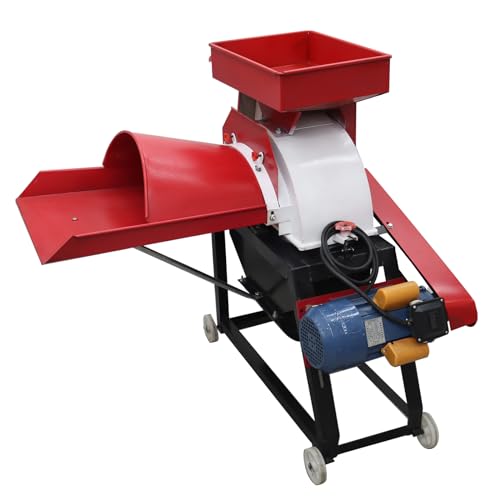 INTSUPERMAI Grass Chopper Pulverizer 220V Red
