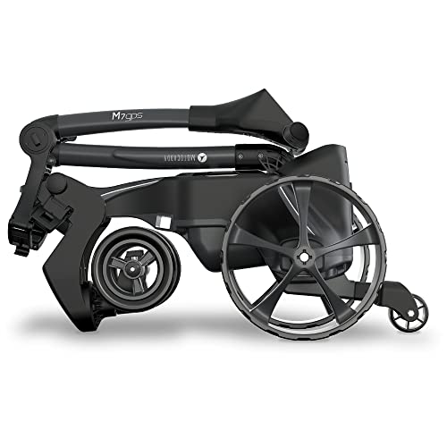 AMBA7 Motocaddy M7 GPS Remote Controlled Electric Cart Bundle Black
