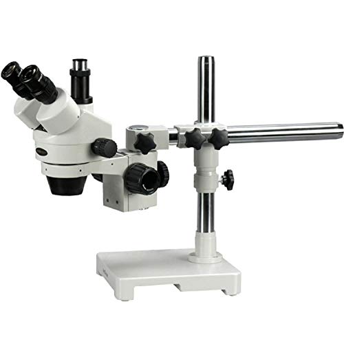 AmScope Digital Trinocular Stereo Zoom Microscope 3.5X-90X White
