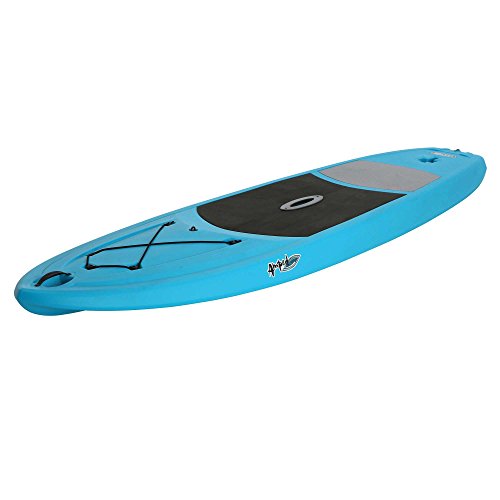Lifetime Amped Hardshell Paddleboard with Paddle, 11 Glacier Blue