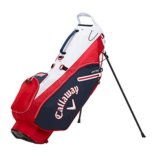Callaway Golf Hyper Lite Zero Stand Bag Navy/Red/White/Flag