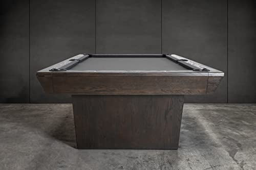 Empire USA Nixon Billiards Kai Slate Pool Table 8ft Waxed Brown