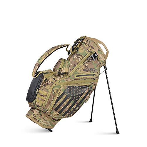Sun Mountain 2021 C-130S 14-Way Golf Stand Bag Sage Desert Camo
