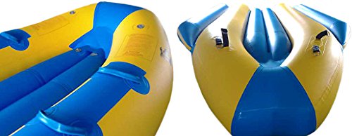 Island Hopper 12 Passenger Banana Taxi Elite Class Heavy Commercial Side by Side Banana Boat Yellow