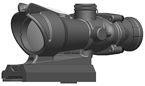 Trijicon 4x32 ACOG Red Horseshoe/Dot M855 RCO Reticle with Quick Release Mount Red