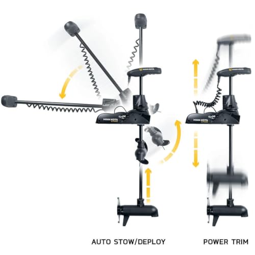 Minn Kota Ulterra Freshwater Bow-Mount Trolling Motor 60-Inch Shaft Black