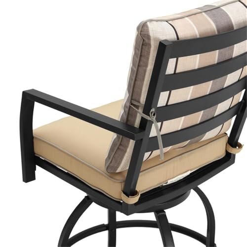 PatioFestival 11-Piece Outdoor Bistro Set Beige