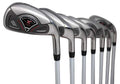 Extreme X7 Complete 7-Piece Iron Set Right Handed Regular Flex Graphite Shafts Black