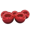 YBZCHLM Giant Inflatable Mirror Ball Set with Air Pump Red 5pcs
