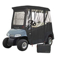 Greenline Eevelle 300D Golf Cart Enclosure 2 Passenger EZ-GO Custom Drivable Cover Black