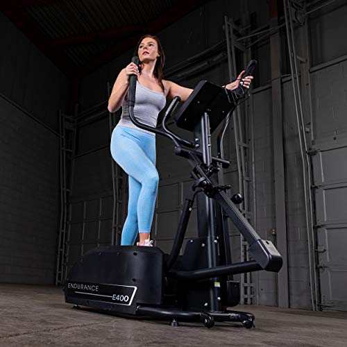 Body-Solid Elliptical Trainer Machine (E400) Black