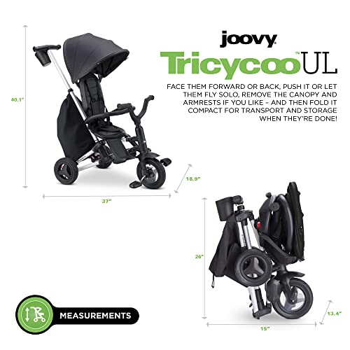 Joovy Tricycoo UL 8-Stage Kids Tricycle Forged Iron