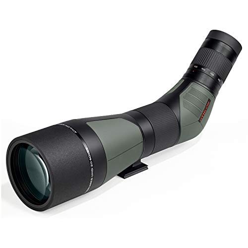 Athlon Optics Ares G2 20-60x85 UHD Spotting Scope 45 Degree Green