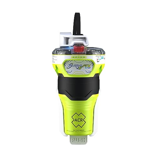 ACR GlobalFix V6 EPIRB Survival Kit with ResQFlare E-Flare and Ditchbag Yellow