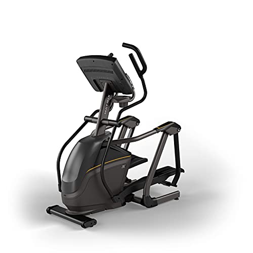 Matrix Fitness E50 Elliptical Trainer with XUR Console Black/Yellow