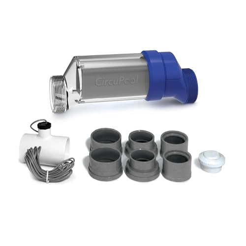 Circupool RJ30+ Salt Water Chlorination System with Titanium Cell & 7-Year Warranty