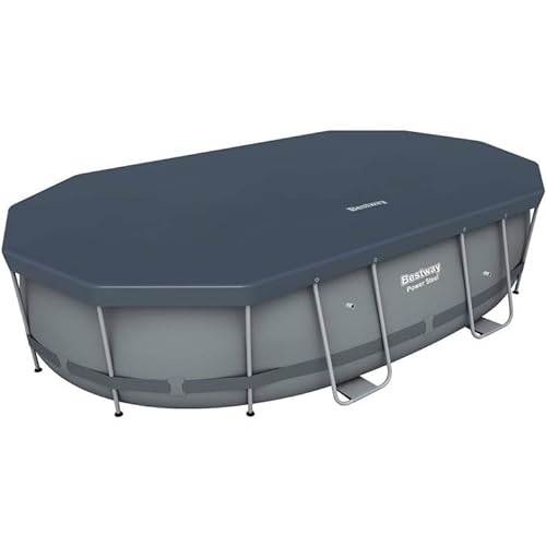Bestway Power Steel Oval Frame Pool Set Multi