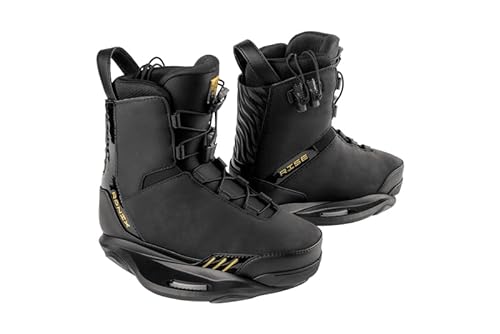 Ronix Women's Rise Intuition Wakeboard Binding Black/Gold 9