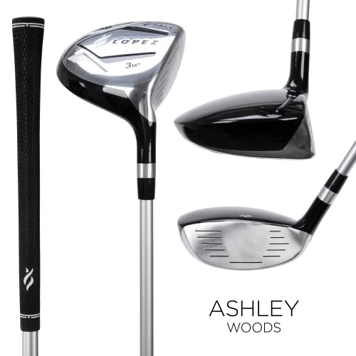 Nancy Lopez Golf Ashley 18PC Complete Golf Clubs Set Flamingo