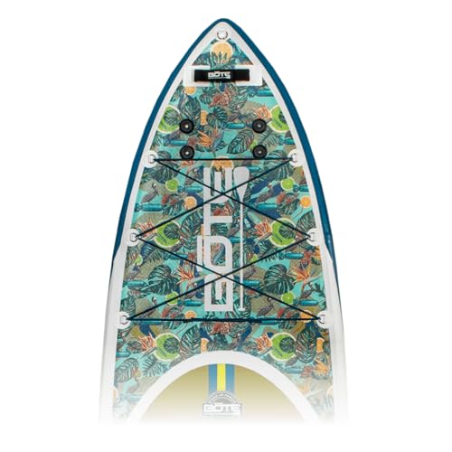 BOTE HD Aero Inflatable Stand Up Paddle Board MAGNEPod Compatible Blow Up iSUP 11 FT 6 in - Native Bombardier