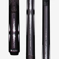 LUCASI LP20 Cue Midnight Black Bone/Silver Inlay Points, Pinnacle Shaft