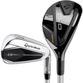 TaylorMade Golf Qi Combo Iron Set 4/5 Rescue 6-P, AW Ladies Right Handed Silver