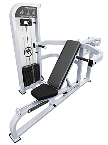 French Fitness Shasta Chest/Shoulder Multi Press Silver