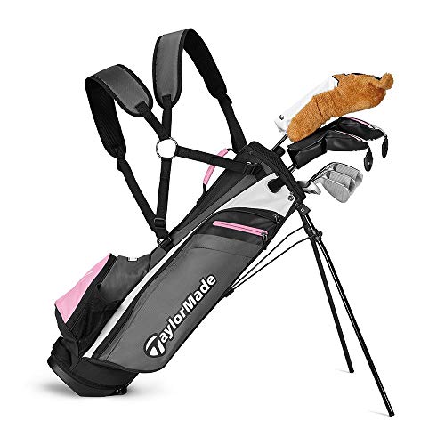 TaylorMade Rory Junior Golf Set K50 Right Hand Girls Flex Black/Pink/White