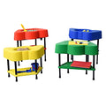 Children's Factory Angeles AFB5104SET Sensory Table 4-Pack Multicolor Set