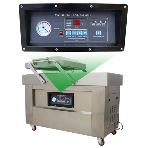 TECHTONGDA Double Chamber Vacuum Sealer Stainless Steel for Fruits & Vegetables