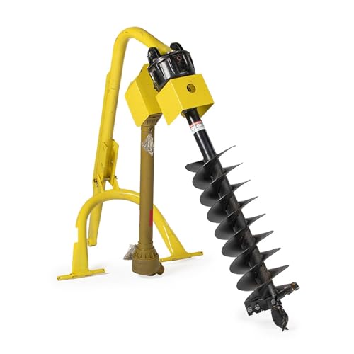 Titan Attachments 30 HP 3 Point Post Hole Digger with 6in Auger Attachment