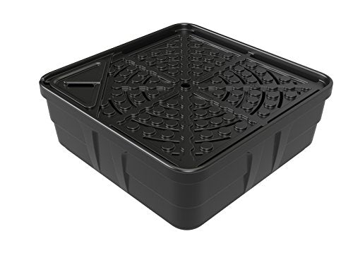 Aquascape AquaBasin 45 Fountain and Water Feature Basin 98 Gallon Black
