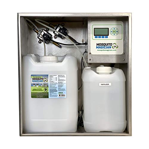 Sprinkler Magician Mosquito Killer Machine Dual Reservoir Stainless Steel