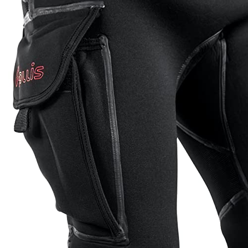 Hollis Neotek 4/3mm Wetsuit Black X Large