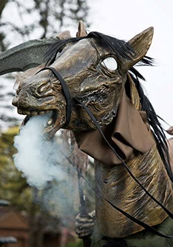 Seasonal Visions Animated Reaper's Ride Prop Brown