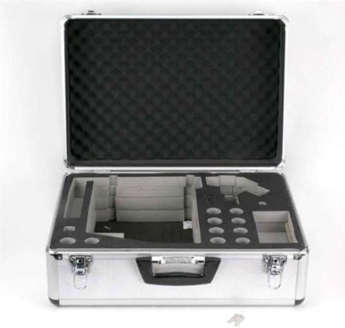 AmScope M600-TK50 40X-1000X Advanced Compound Microscope with 3D-Stage, Book, Slides & Carrying Case