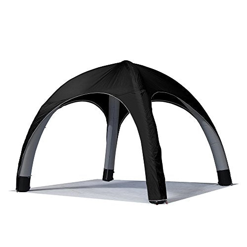 Vispronet Inflatable Canopy Tent 16ft x 16ft Black