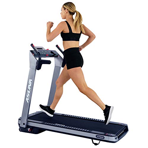 Sunny Health & Fitness ASUNA SpaceFlex Electric Running Treadmill Silver