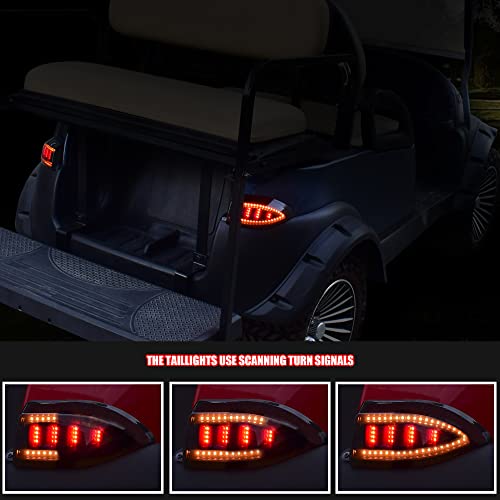 NOKINS Golf Cart LED Light Kit for Club Car Precedent - For Club Car Precedent Golf Cart