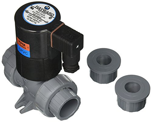 Hayward Solenoid Valve 1-Inch CPVC NPD Design True Union FPM Seal