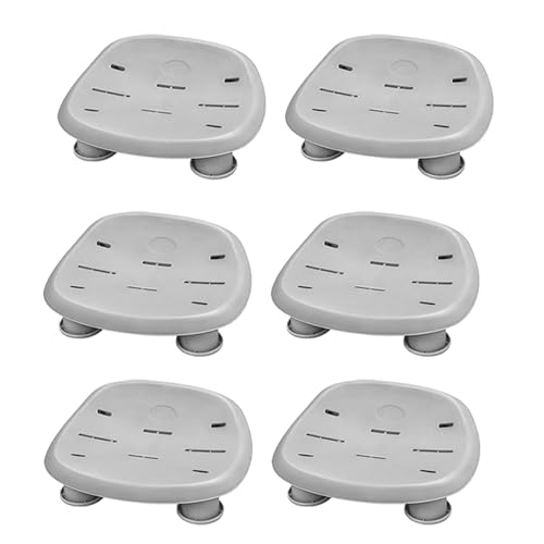 Bestway Coleman Hawaii AirJet Inflatable Hot Tub with EnergySense Cover Grey + 6 Spa Seats + 3 Pillows