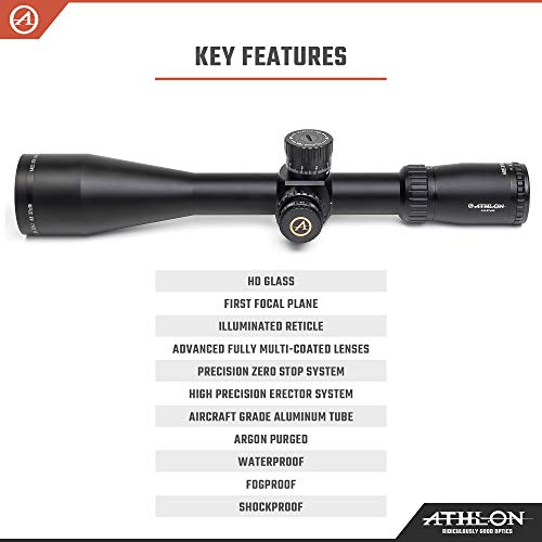 Athlon Optics Ares BTR GEN2 4.5-27x50 Riflescope APRS5 FFP IR MIL Black